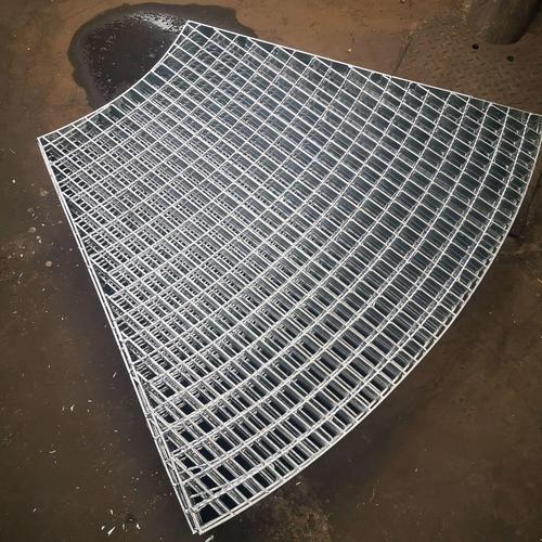 异型钢格板 q235扇形钢格板 重型钢格板楼梯踏步板 不锈钢格栅 润隆