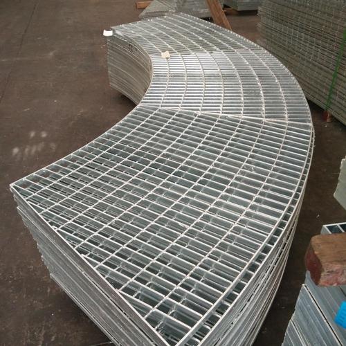 四川英恒厂家扇形格栅板 特殊规格镀锌格栅板 热镀锌处理可定制
